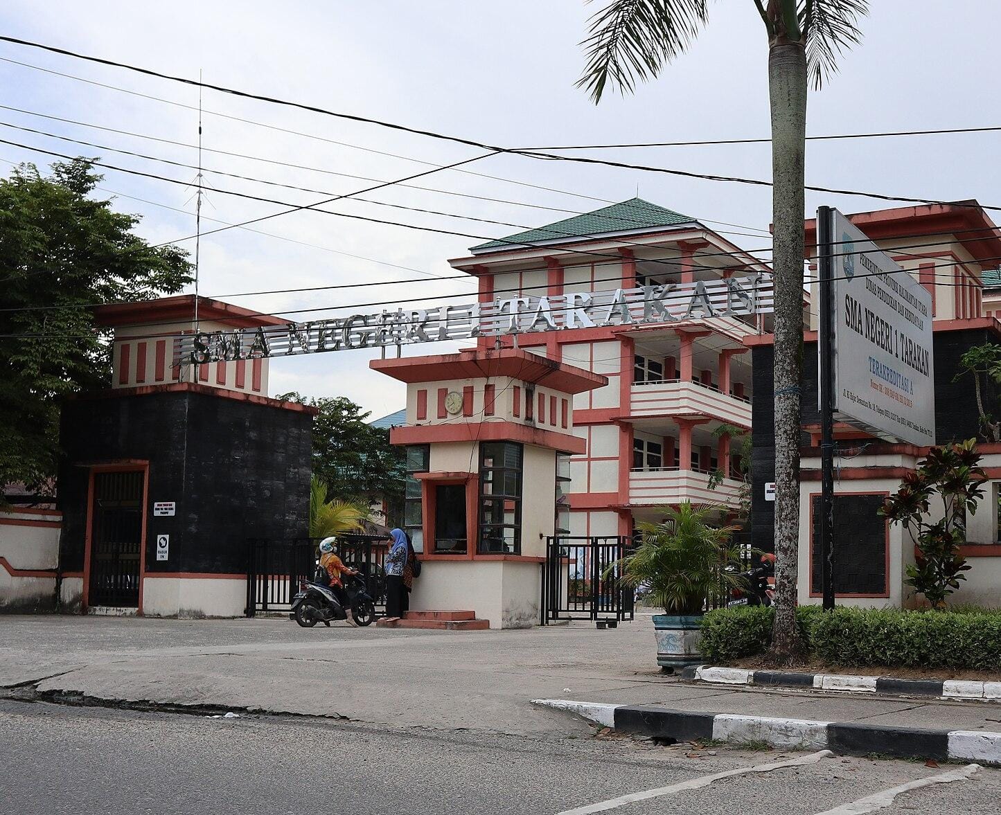 BELUM IDEAL: Ketersedian ruang kelas untuk tingkat SMA dan SMK di Tarakan masih belum ideal.