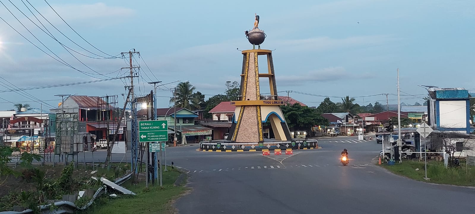 KORIDOR PEMBAMGUNAN: Skema pembangunan di Bulungan ditetapkan dalam lima koridor.