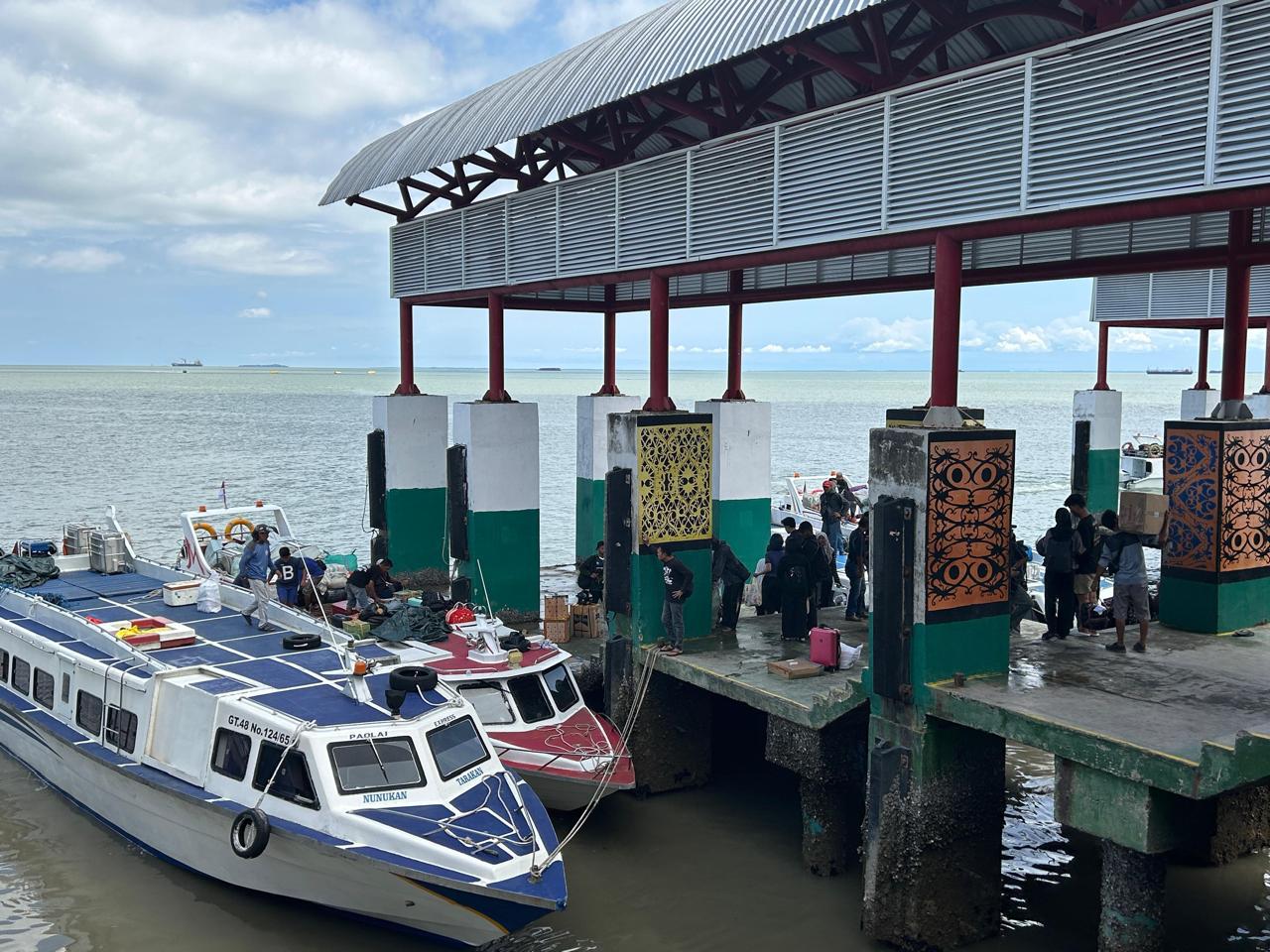 SIAP BEROPERASI: Sebanyak 53 armada speedboat dipastikan siap beroperasi melayani arus mudik dan arus balik Lebaran 1447 Hijriah dari Pelabuhan Tengkayu I Tarakan.