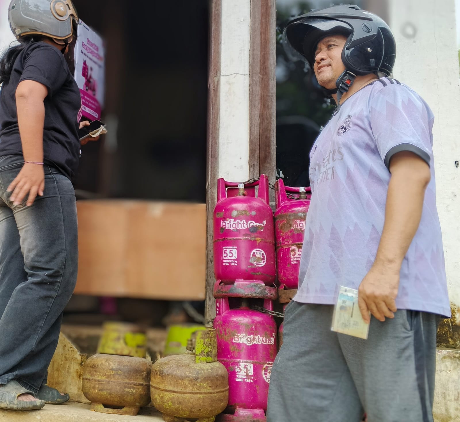 DIPASTIKAN AMAN: Disperindagkop Tana Tidung akan bersurat ke Pertamina untuk memastikan distribusi LPG dan BBM tetap berjalan di saat libur Lebaran.  