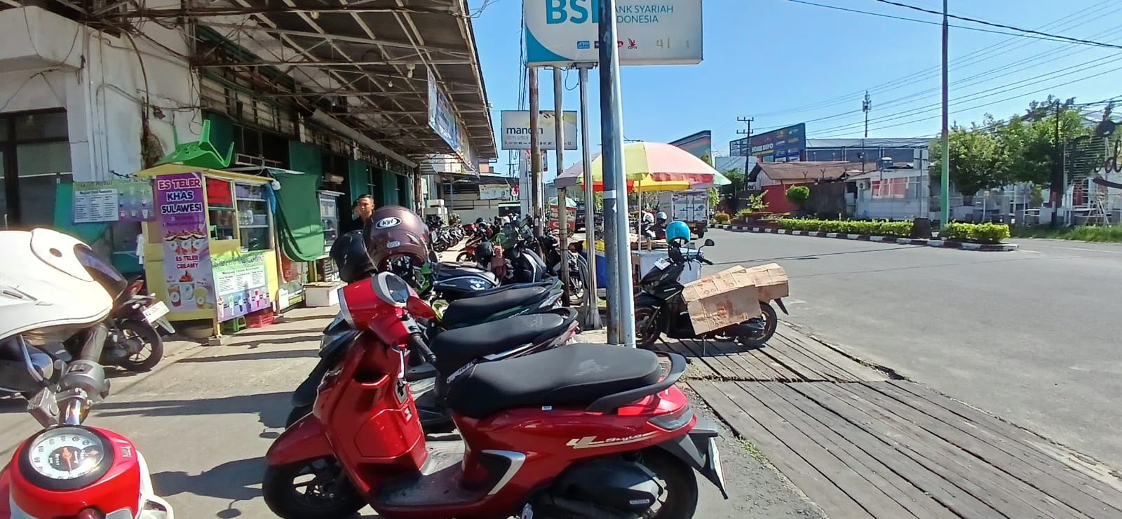 PARKIR: Salah satu objek aset parkir di Kota Tarakan.