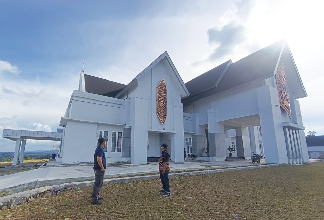 FASILITAS: Rumjab utama Gubernur Kaltara yang akan diresmikan dalam waktu dekat ini. 