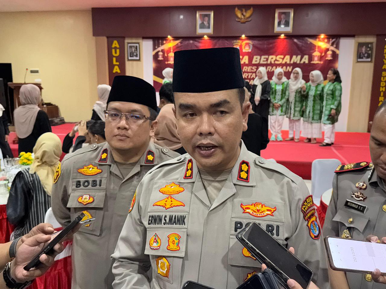 Kapolres Tarakan AKBP Erwin Syaputra Manik