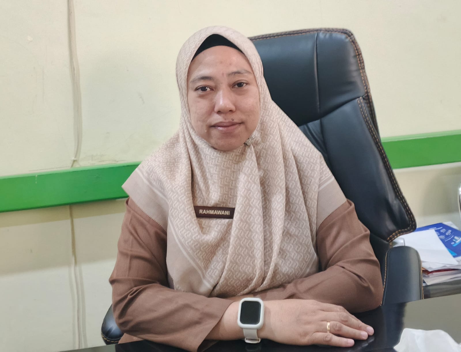 Kepala Disdukcapil Tana Tidung Rahmawani &lrm;