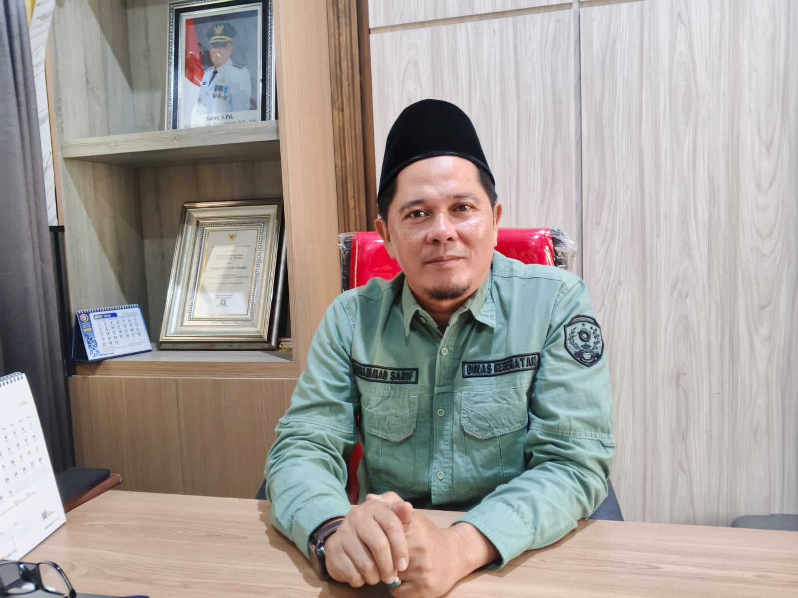 Kepala Dinkes Tana Tidung H.M.Sarif