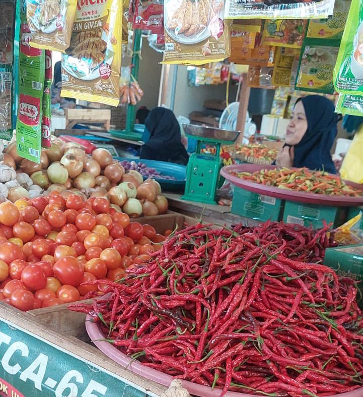 INFLASI : Kenaikan harga cabai akibat meningkatnya permintaan masyarakat jelang Ramadan serta terbatasnya pasokan dari beberapa daerah sentra produksi salah satu penyumbang inflasi.