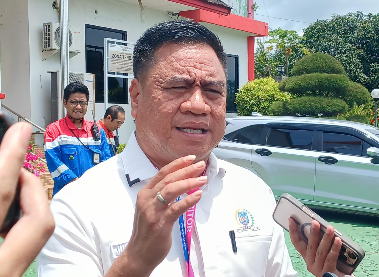 Ketua Komisi III Jufri Budiman  