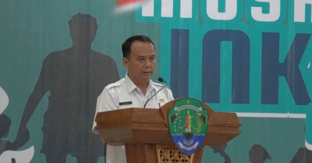 MUSRENBANG : Wabup Bulungan, Kilat membuka kegiatan Musrenbang Tematik Jari di Tanjung Selor. (Taslee/Radar Tarakan)  