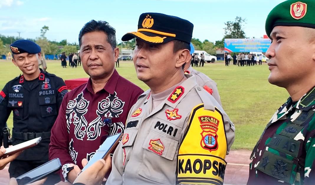 JELANG MUDIK: Kapolres Tana Tidung menawarkan kepada masyarakat yang mudik Lebaran menitipkan kendaraannya di Mapolres atau Polsek terdekat. (FOTO: DISKOMINFO)