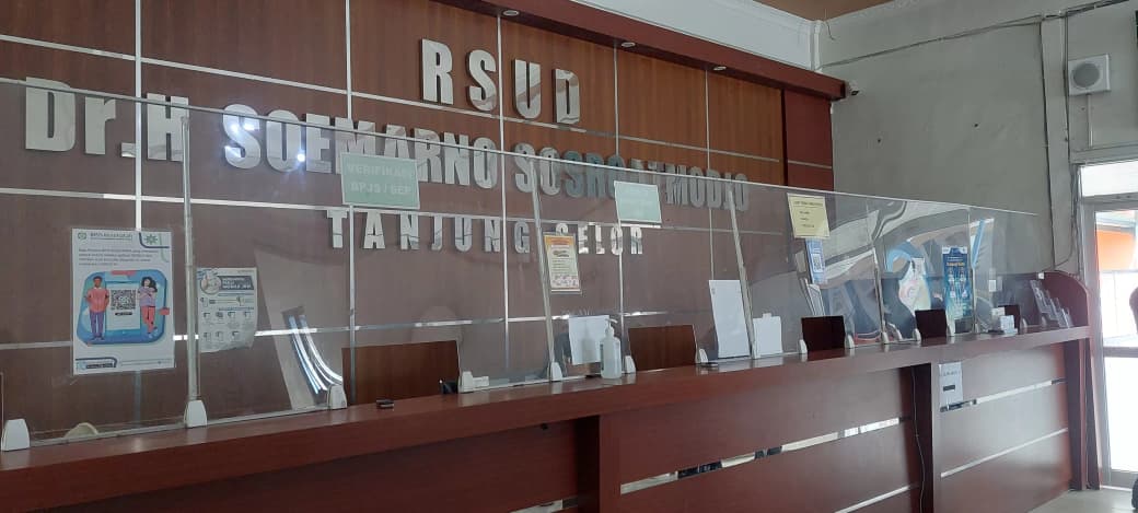 LAYANAN KESEHATAN: RSDSS Tanjung Selor memastikan pelayanan kesehatan tetap berjalan normal.