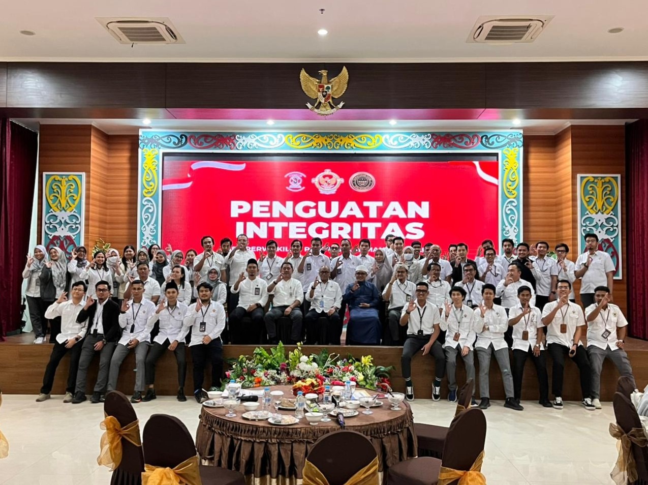 KOMPAK: Pegawai BPK RI Perwakilan Kalimantan Utara.