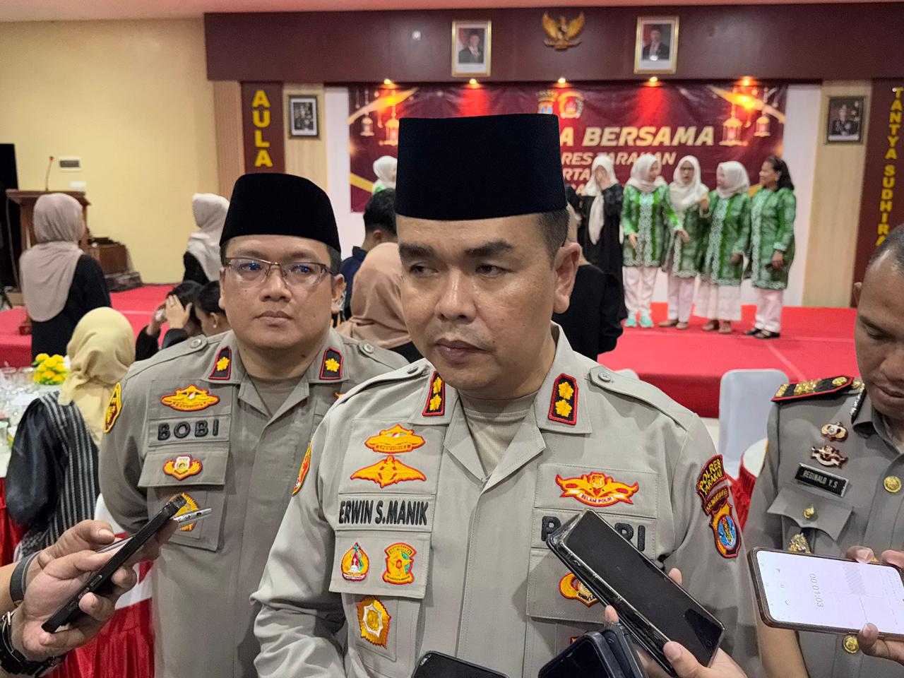 Kapolres Tarakan AKBP Erwin Syaputra Manik