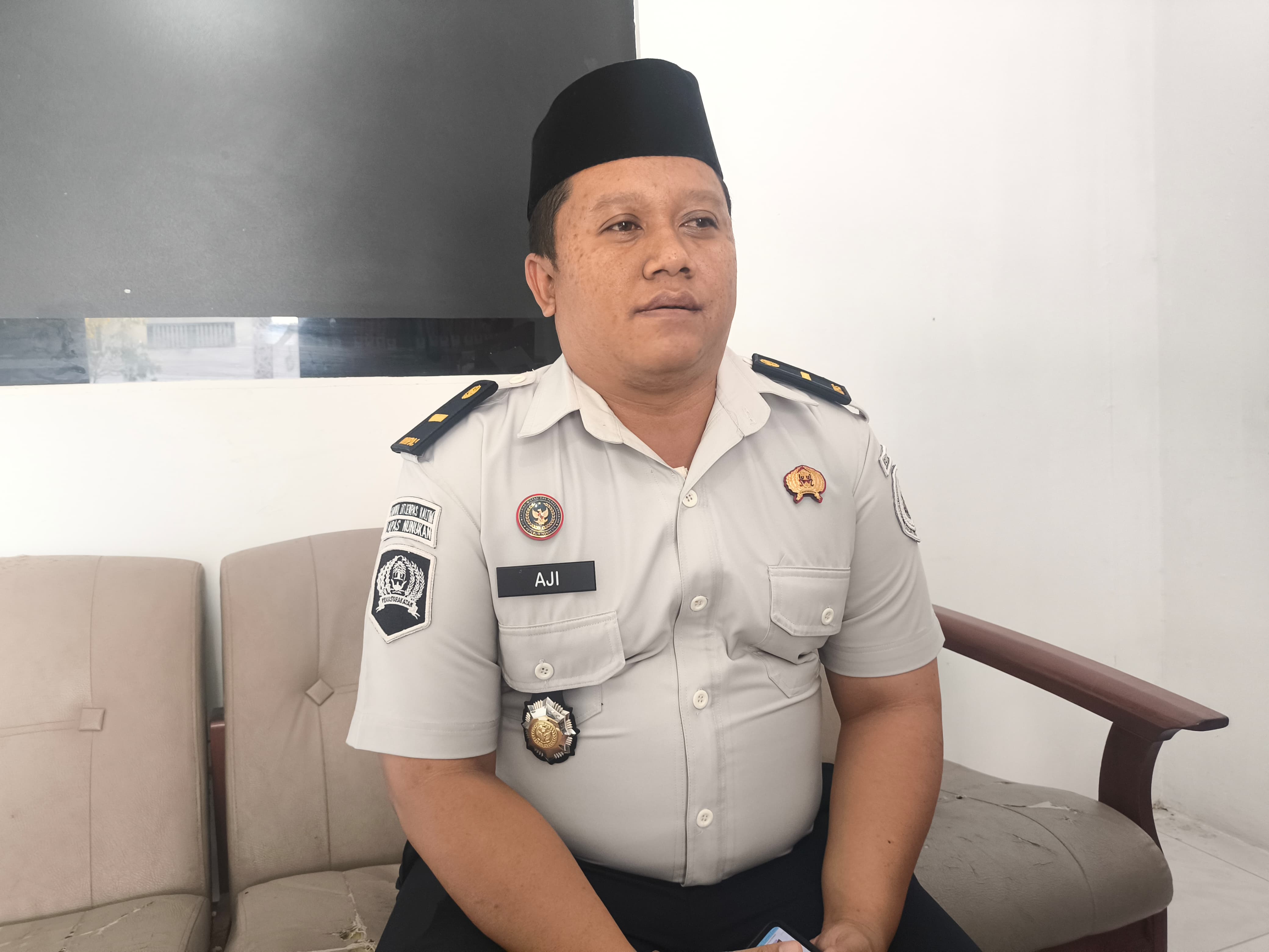 Kasubsi Registrasi dan Bimbingan Kemasyarakatan, Lapas Kelas IIB Nunukan Aji Prastyo  