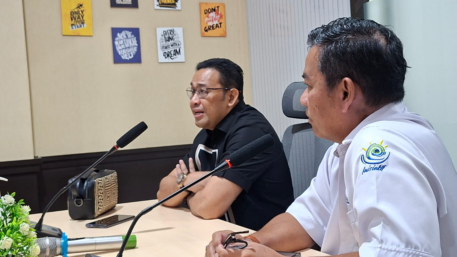 BERTEMU: DPRD Kaltara menyambangi kantor BPJS Kesehatan dalam pembahasan anggaran PBI.  