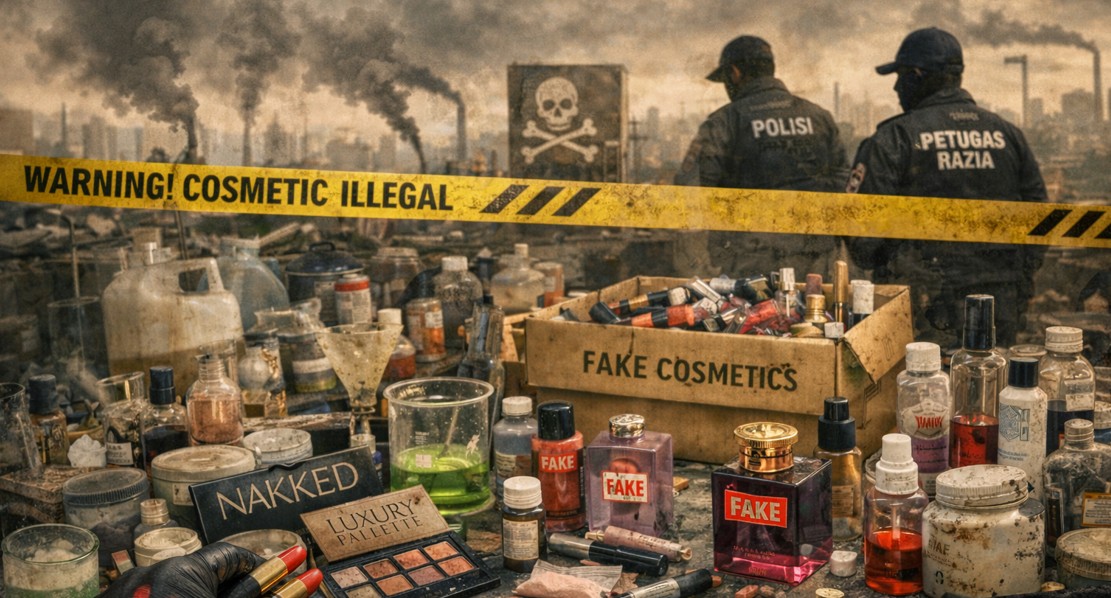 ILUSTRASI KOSMETIK ILEGAL