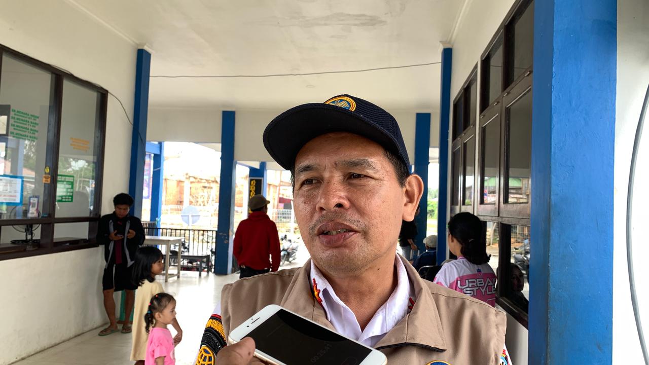 Kepala Bidang Angkutan Darat, Sungai, dan Penyeberangan Dishub Malinau, Golkar Hasimamora.  &nbsp;  