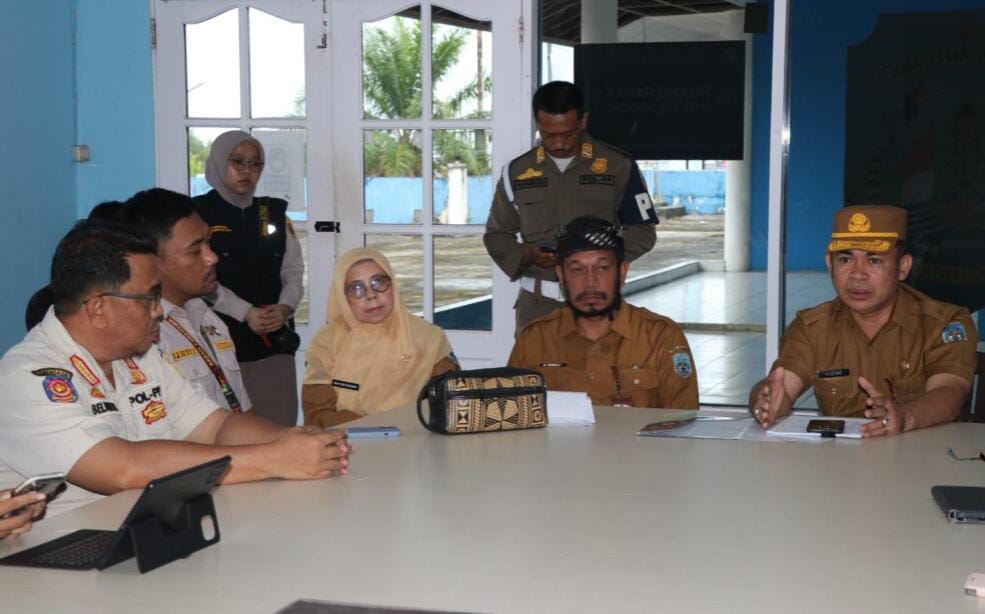 LEBARAN: Asisten Bidang Perekonomian dan Pembangunan Setprov Kaltara memimpin sidak di Tarakan.