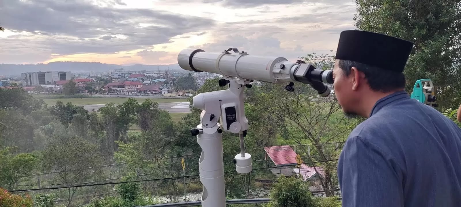 PENGAMATAN: Proses pemantau rukyatulhilal di Bulungan tahun 2025 lalu.