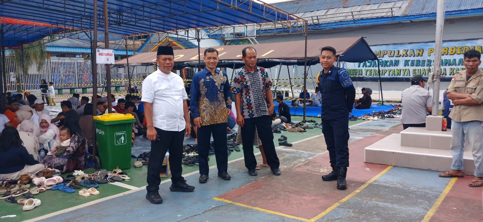 LAPAS KELAS IIA TARAKAN  PENGAMANAN: Personel TNI Polri akan diperbantukan untuk pengamanan kunjungan di Lapas Tarakan pada saat moment Lebaran.  