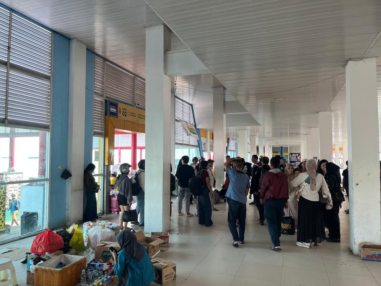 ARUS BALIK : Puncak arus balik Lebaran di Pelabuhan Tengkayu I Tarakan terjadi pada H+4 Lebaran.