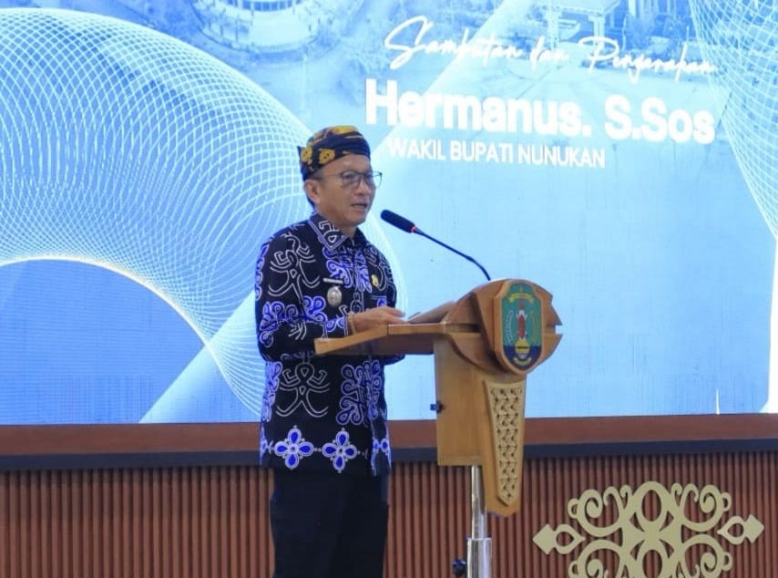 Wakil Bupati Nunukan Hermanus  