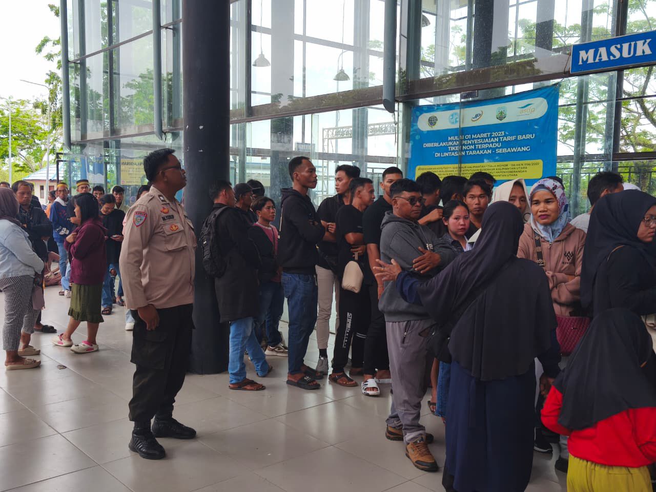 KONDUSIF: Pelaksanaan Operasi Ketupat Kayan 2026 di Kota Tarakan dinilai berjalan efektif dan kondusif.  