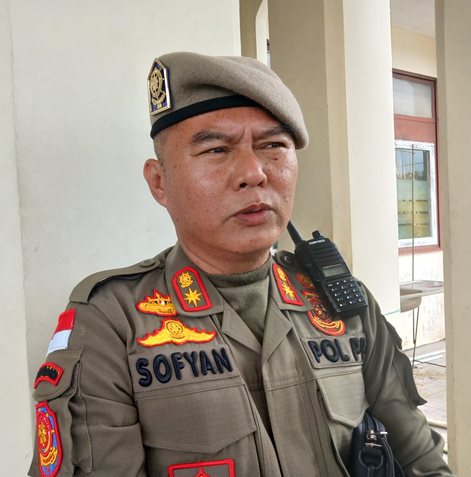 Kepala Satpol PP Tarakan Sofyan