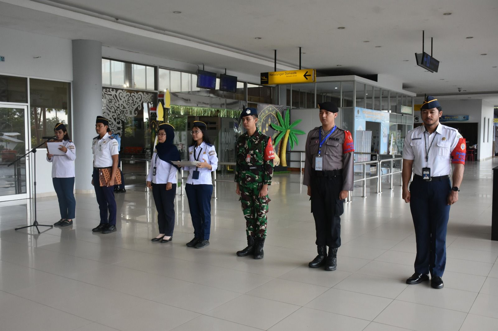DITUTUP: Posko Koordinasi Angkutan Udara Lebaran 1447 Hijriah di Bandara Juwata Tarakan resmi berakhir pada Senin (30/3).