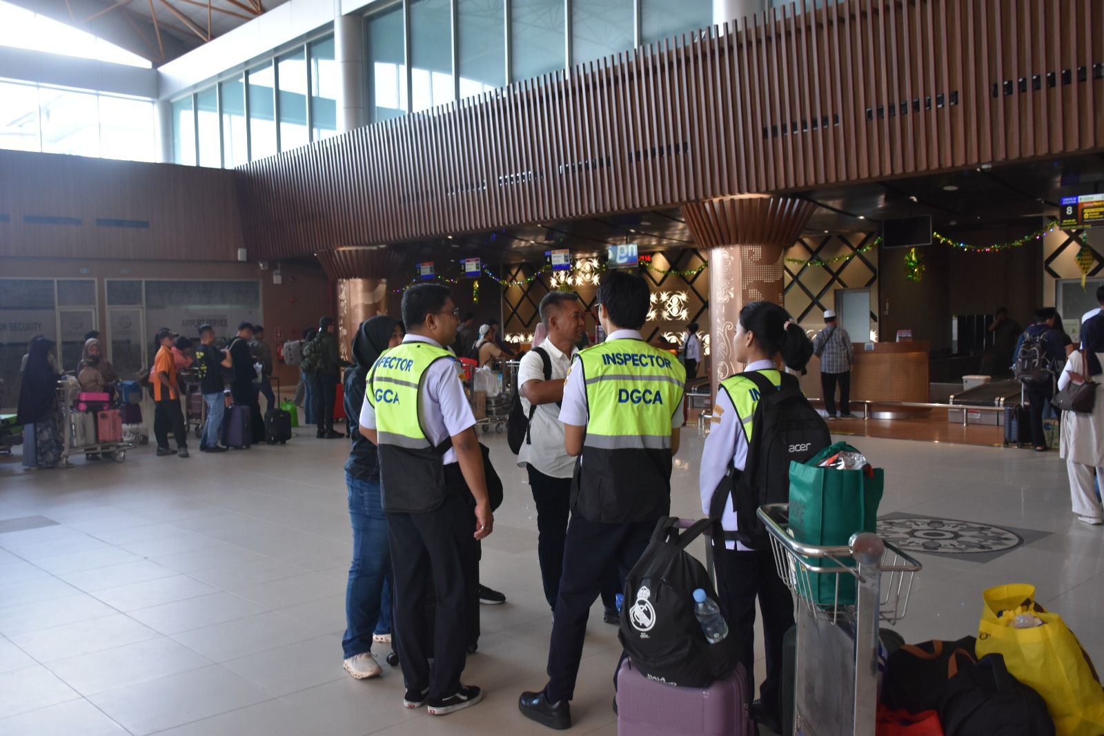 ARUS BALIK : Puncak arus balik di Bandara Juwata Tarakan terjadi pada 29 Maret dengan jumlah penumpang mencapai 1.421 orang.