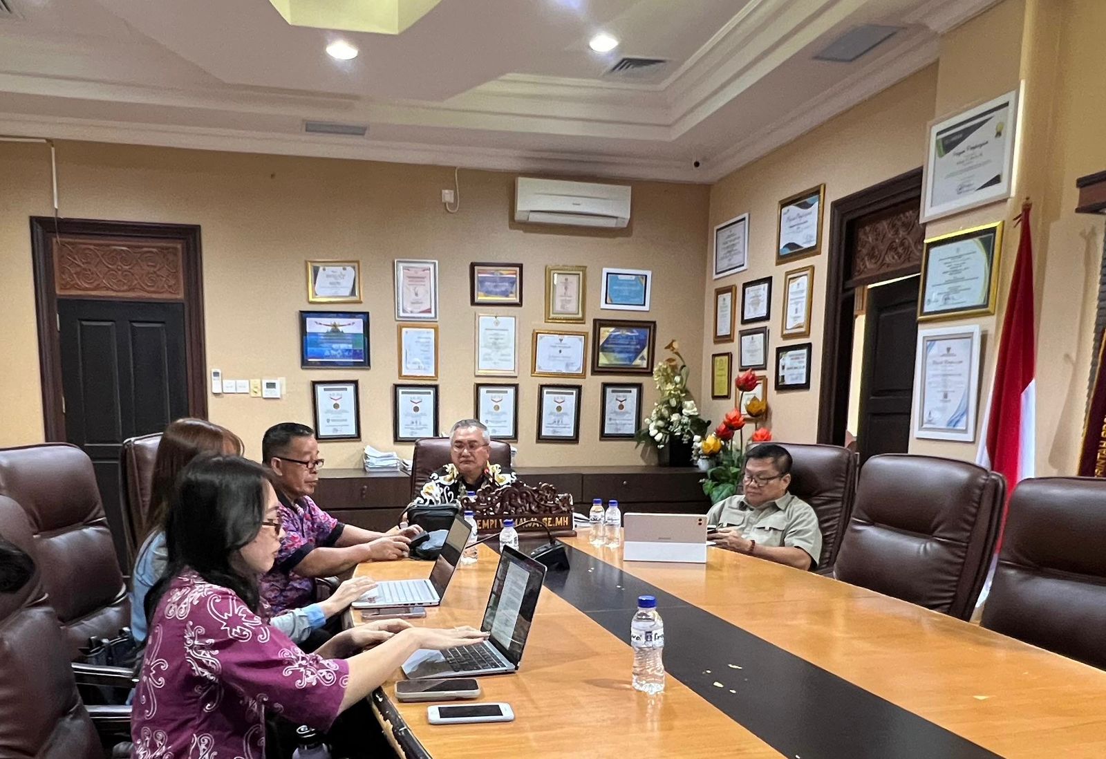BEASISWA: Pemkab Malinau saat melakukan kick off Desa Sarjana yang disaksikan langsung Wakil Menteri Pendidikan.  &nbsp;  