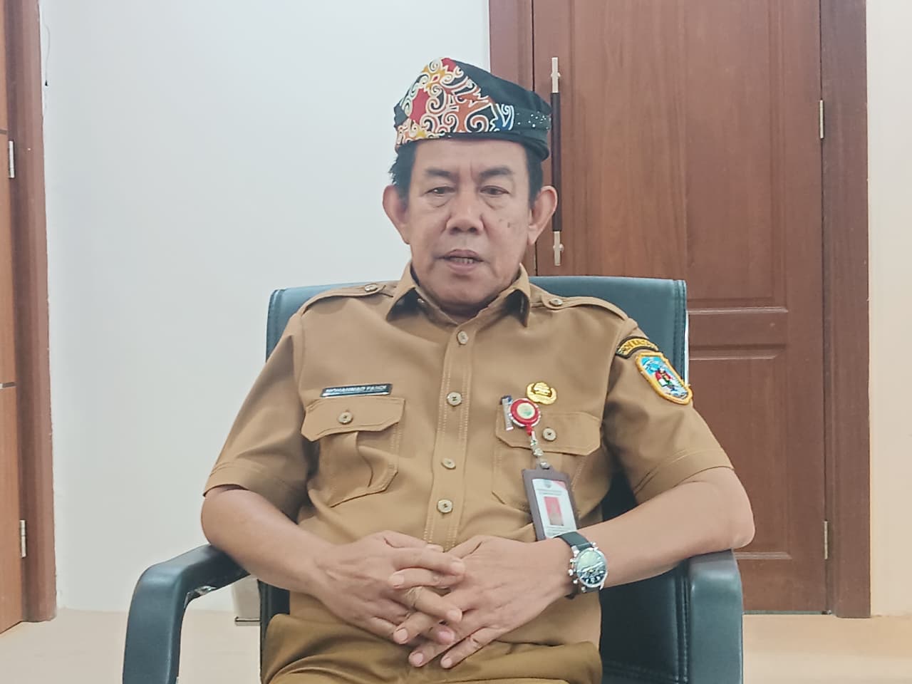 Sekretaris DPRD Kaltara, Mohammad Pandi.  &nbsp;  &nbsp;  