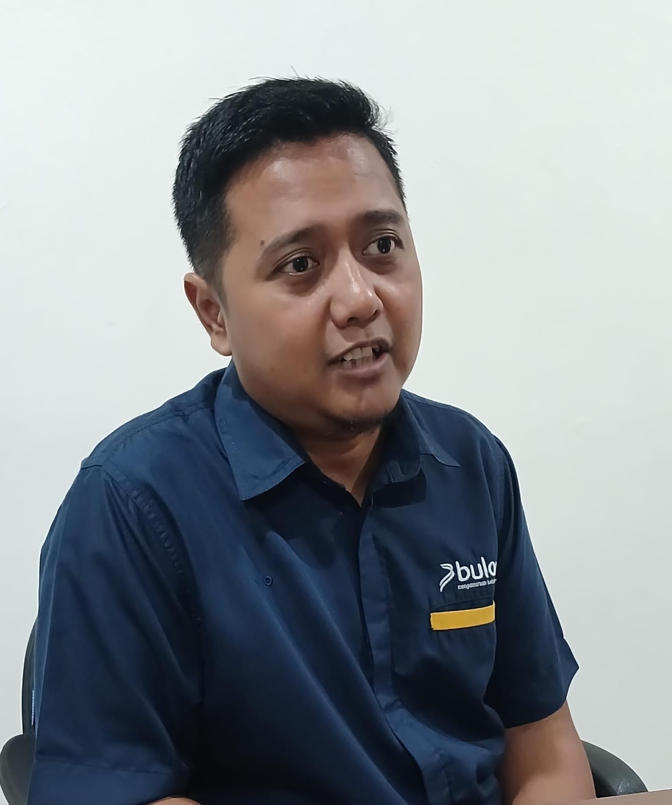 Kepala Perum Bulog Cabang Tarakan, Zamahsyari Afsolin