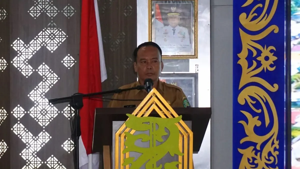 BERIKAN ARAHAN: Wabup Bulungan memberikan arahan dalam Musrenbang Bulungan 2026. FOTO: PEMKAB BULUNGAN