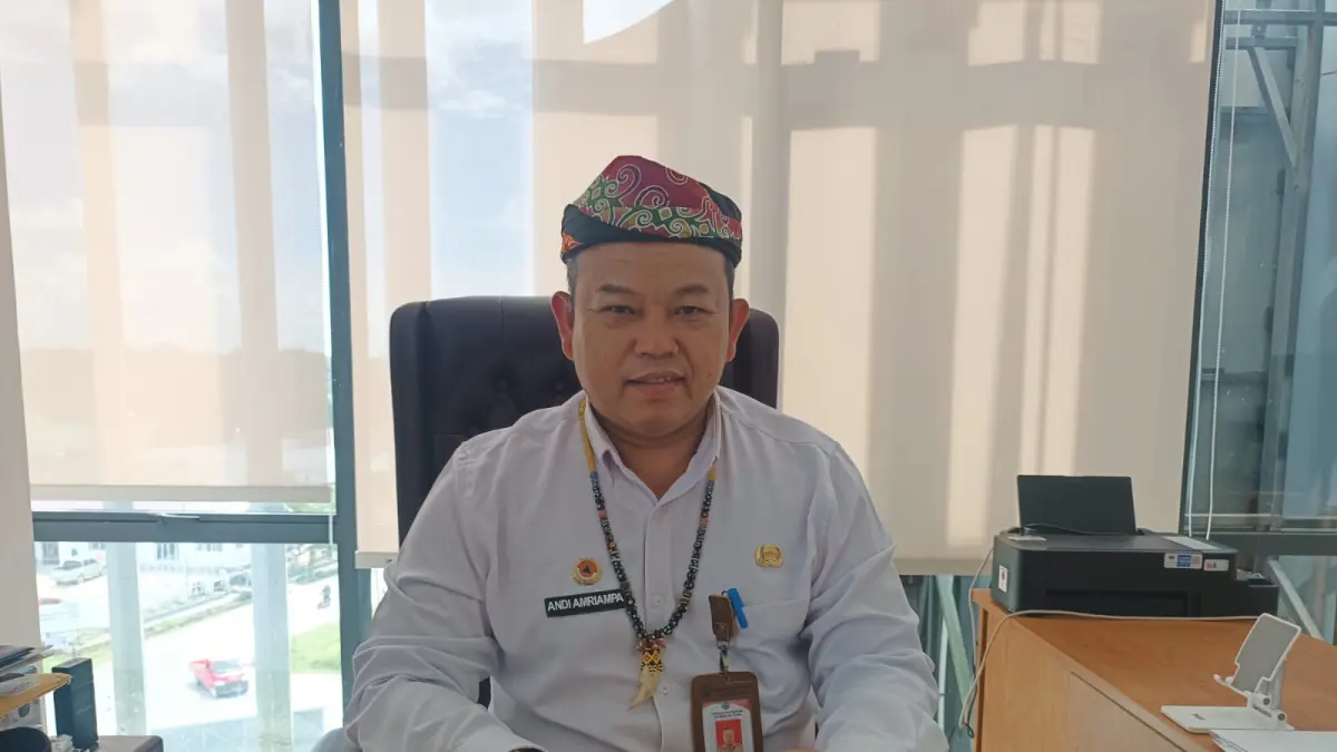 Plt. Kepala BKD Kaltara, Andi Amriampa. FOTO: IWAN K/RADAR TARAKAN