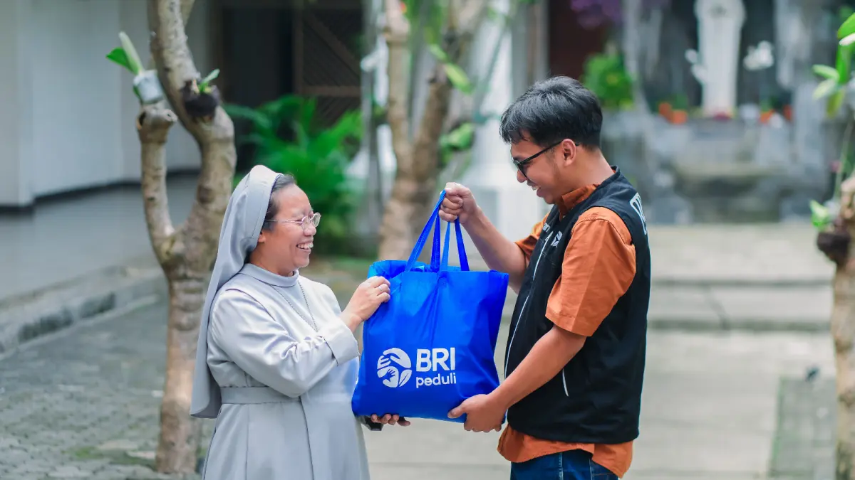 BRI Peduli salurkan 10.050 paket sembako untuk umat Nasrani di Paskah 2026