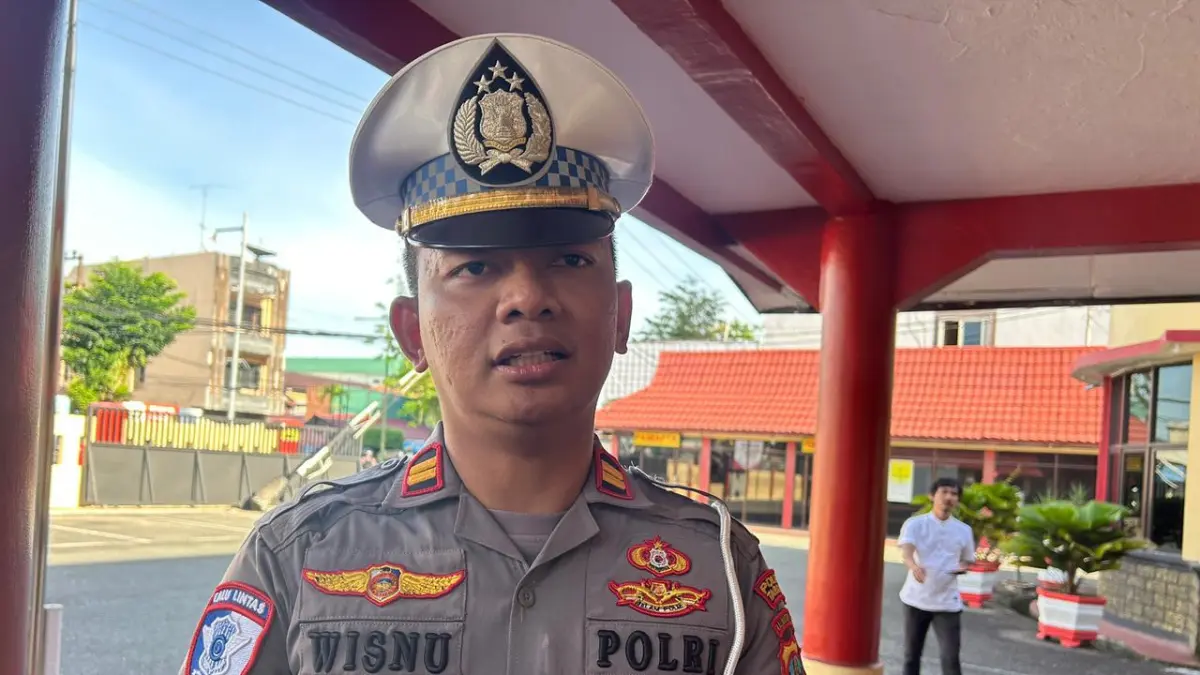 Kasat Lantas Satlantas Polres Tarakan, IPTU Ardi Wisnu Pradana. ELIAZAR/RADAR TARAKAN&nbsp;