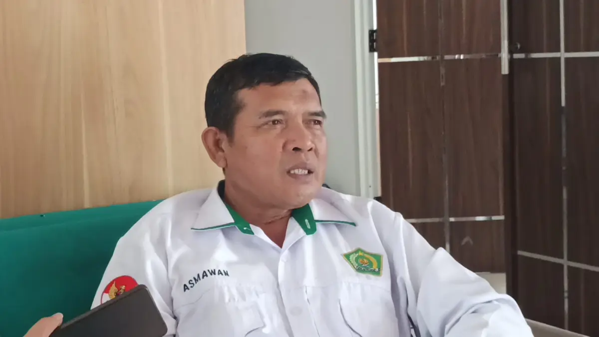Kepala Kantor Kemenhaj Tarakan H. Asmawan. ELIAZAR/RADAR TARAKAN&nbsp;