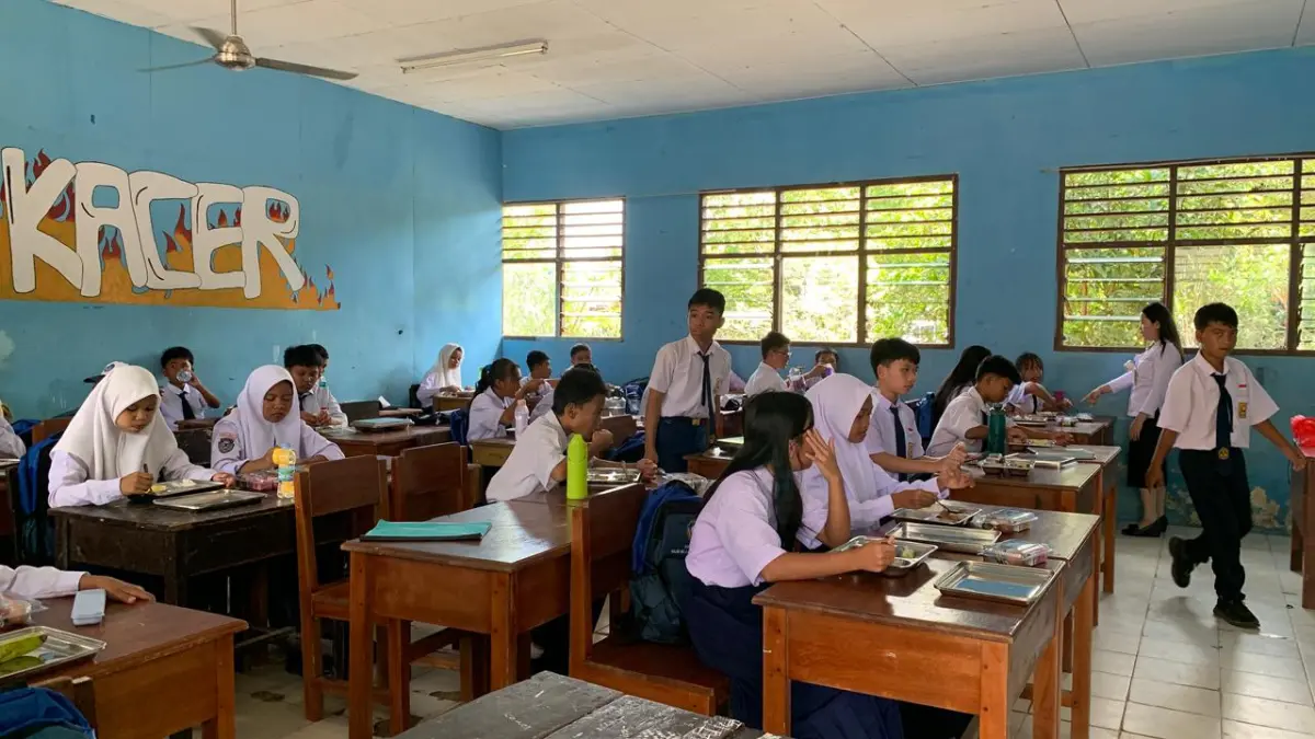 ILUSTRASI: Siswa-siswi SMPN 2 Malinau Kota. FOTO: DIPA/RADAR TARAKAN