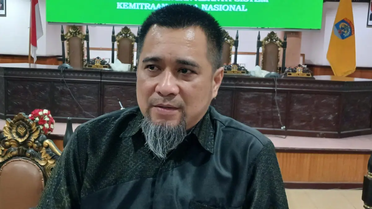 Ketua Komisi II DPRD Tarakan, Simon Patino. AGUS DIAN ZAKARIA/RADAR TARAKAN