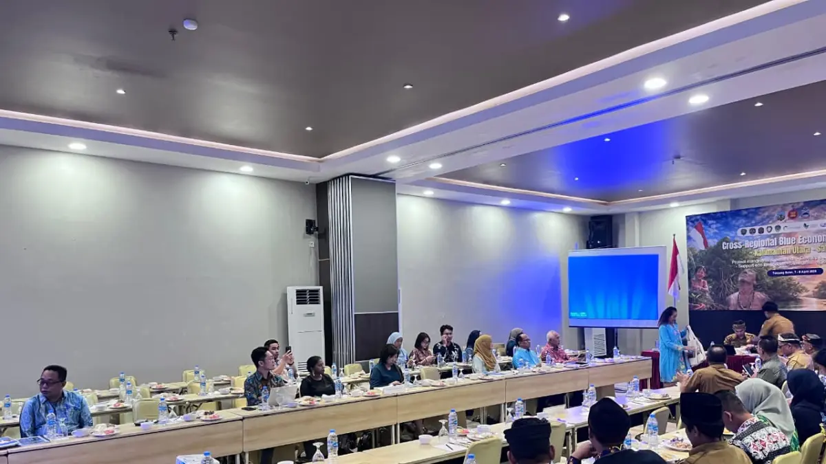 KUNJUNGAN: Pertemuan Pemerintah Negeri Sabah dengan Pemprov Kaltara di Tanjung Selor. FOTO: IWAN K/RADAR TARAKAN