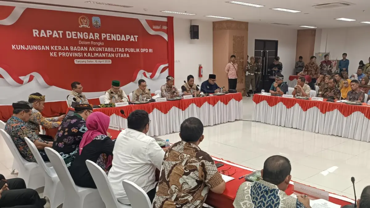 AGRARIA: Pelaksanaan RDPU BAP DPD RI tindak lanjut pengadilan masyarakat Mangkupadi di Tanjung Selor. FOTO: IWAN K/RADAR TARAKAN