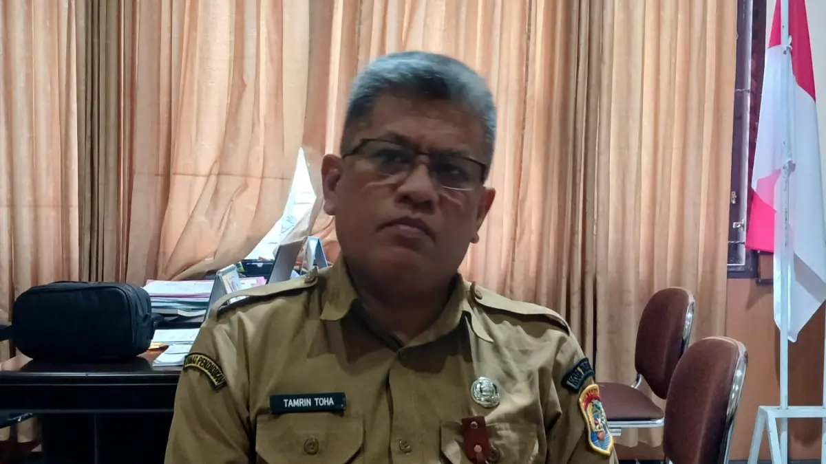 Kepala Disdik Kota Tarakan Tamrin Toha. AGUS DIAN ZAKARIA/RADAR TARAKAN