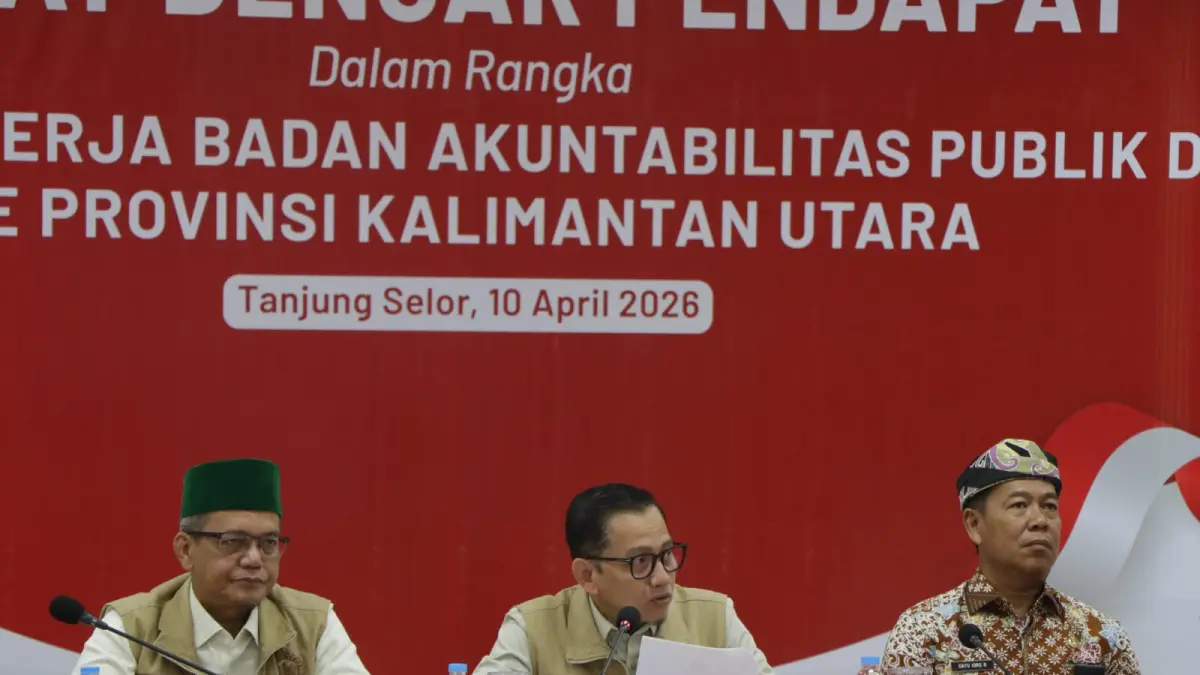 PSN: Ketua BAP DPD RI, Ahmad Syauqi Soeratno (tengah) memimpin RDP konflik agraria di Kaltara. FOTO: DKISP KALTARA