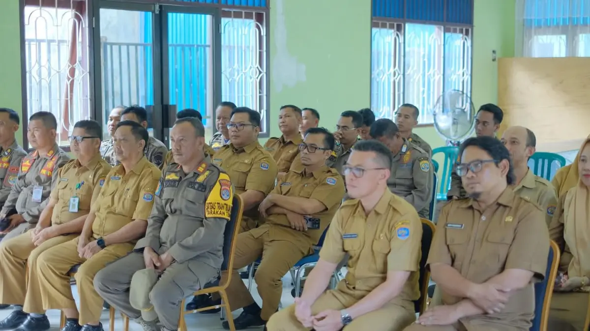 DORONG EFEKTIVITAS: ASN di lingkungan Pemkot Tarakan. AGUS DIAN ZAKARIA/RADAR TARAKAN
