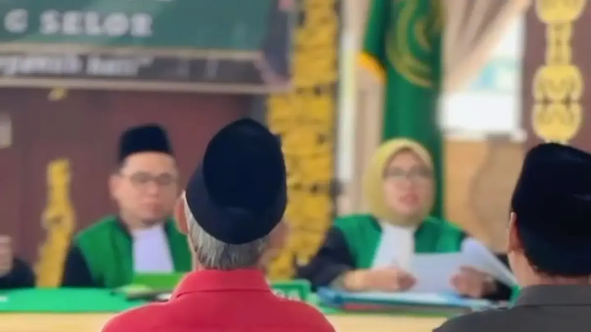 DEKATKAN PELAYANAN: Sidang di luar gedung Pengadilan Agama Tanjung Selor kembali digelar di Tideng Pale. (FOTO: ISTIMEWA)