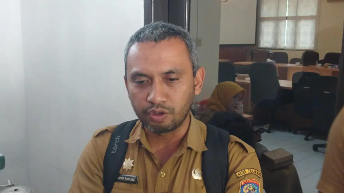 Kepala DLH Tarakan Andry Rawung. AGUS DIAN ZAKARIA/RADAR TARAKAN