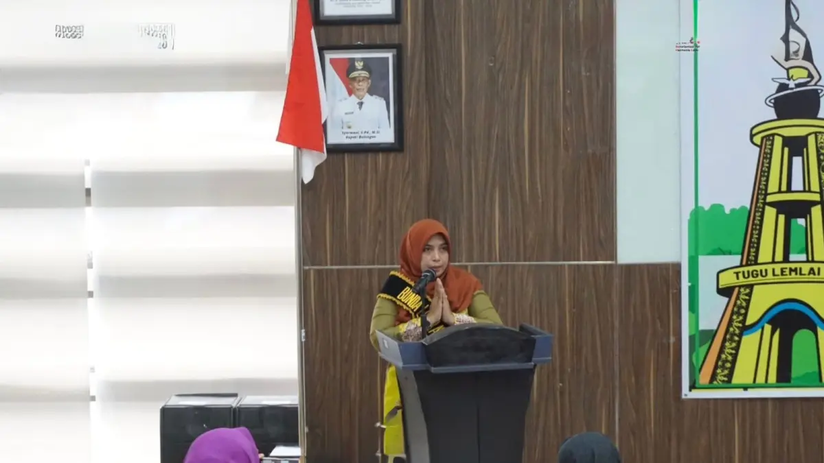LITERASI : Bunda Literasi Bulungan, Sri Nurhandayani membuka lomba bercerita dan mewarnai tingkat anak usia dini, di gedung Perpustakaan Bulungan, baru-baru ini.
(Taslee/Radar Tarakan)