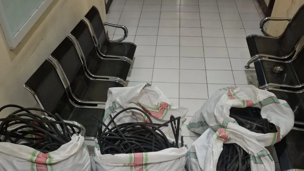 DIAMANKAN: Barang bukti hasil pencurian yang dilakukan S diamankan di Mako Polres Nunukan.&nbsp;