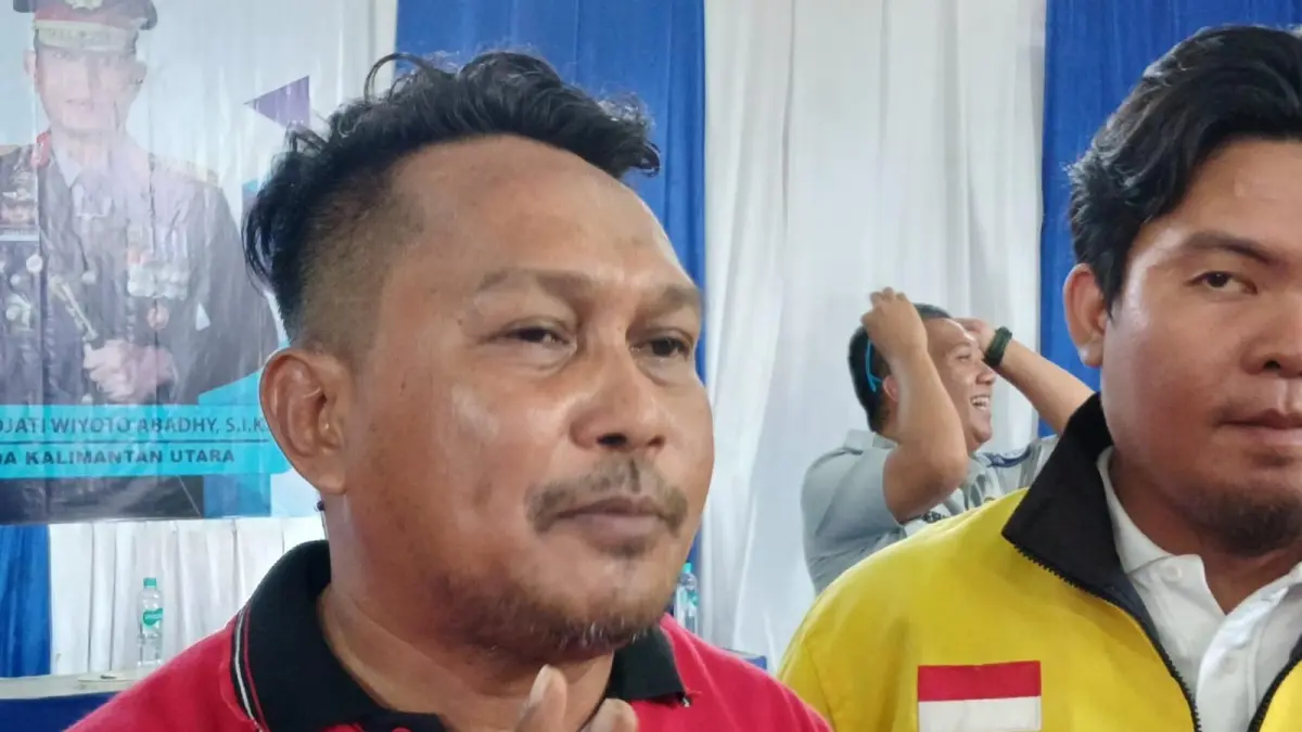 Ketua DPD Pengemudi Online Kaltara Misyadi. AGUS DIAN ZAKARIA/RADAR TARAKAN