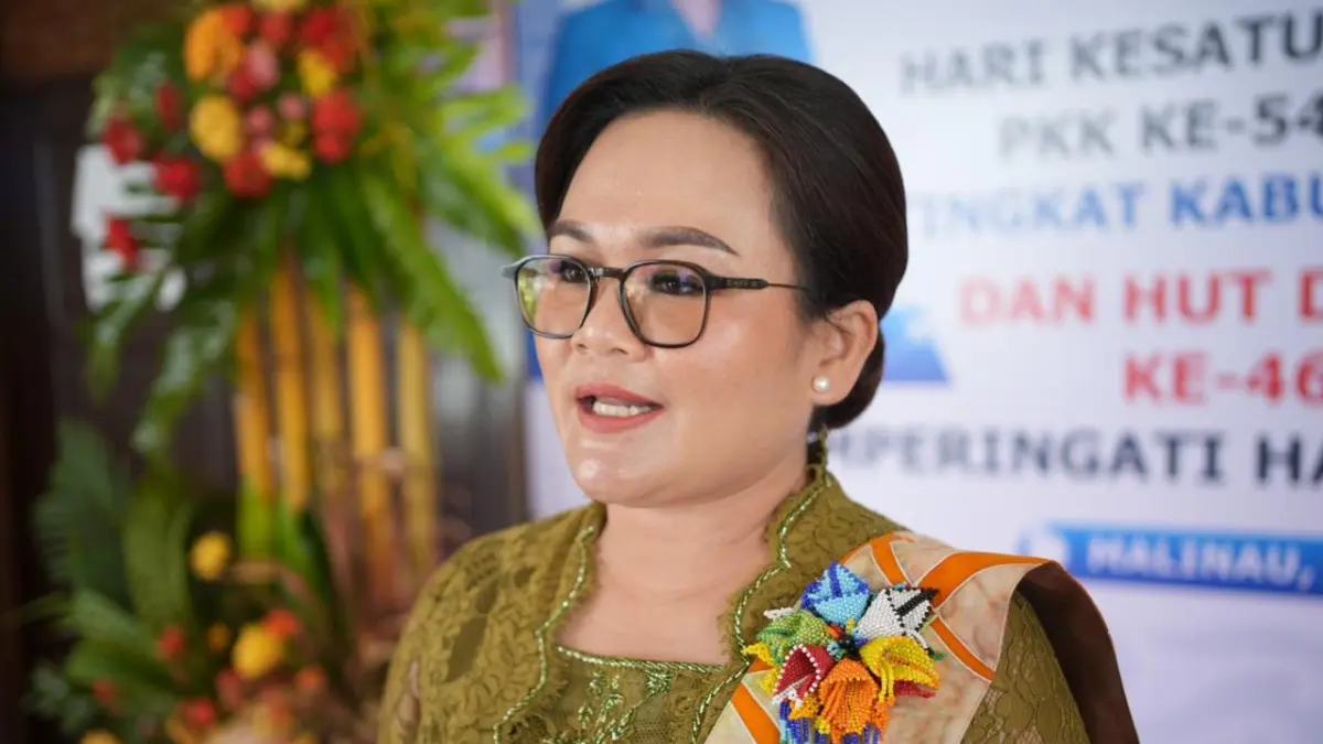 Ketua TP PKK Kabupaten Malinau, Ny. Maylenty Wempi.
FOTO: DIPA/RADAR TARAKAN